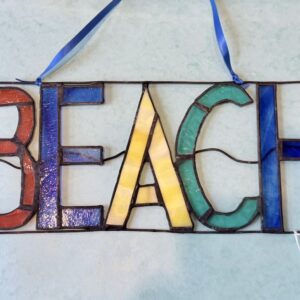 Beach sign