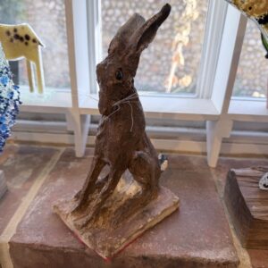 Ceramic hare - small 1